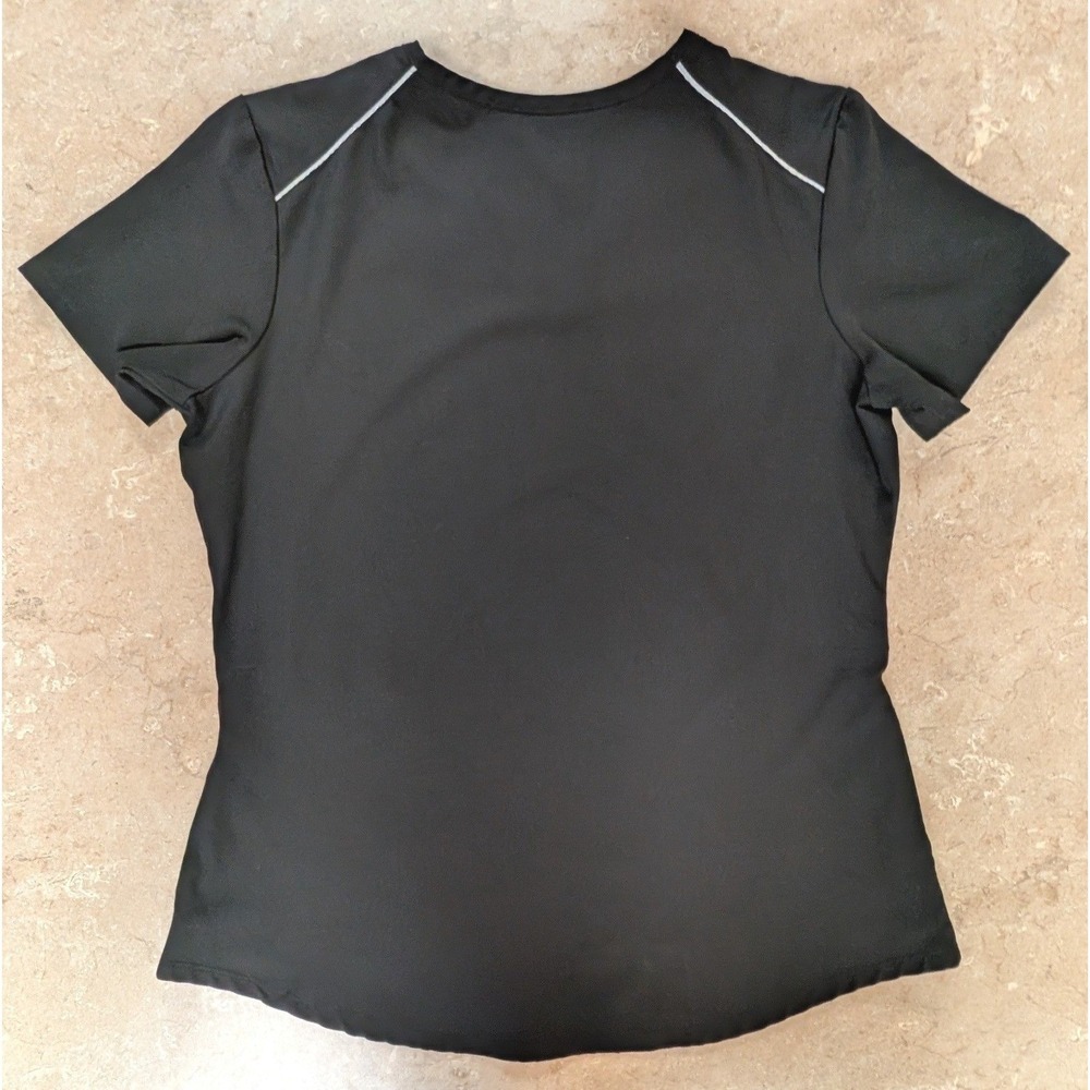 Skechers by Barco Women Scrub Top Bundle 2 L Black V-Neck Pocket Uniform Medical - Picture 9 of 9